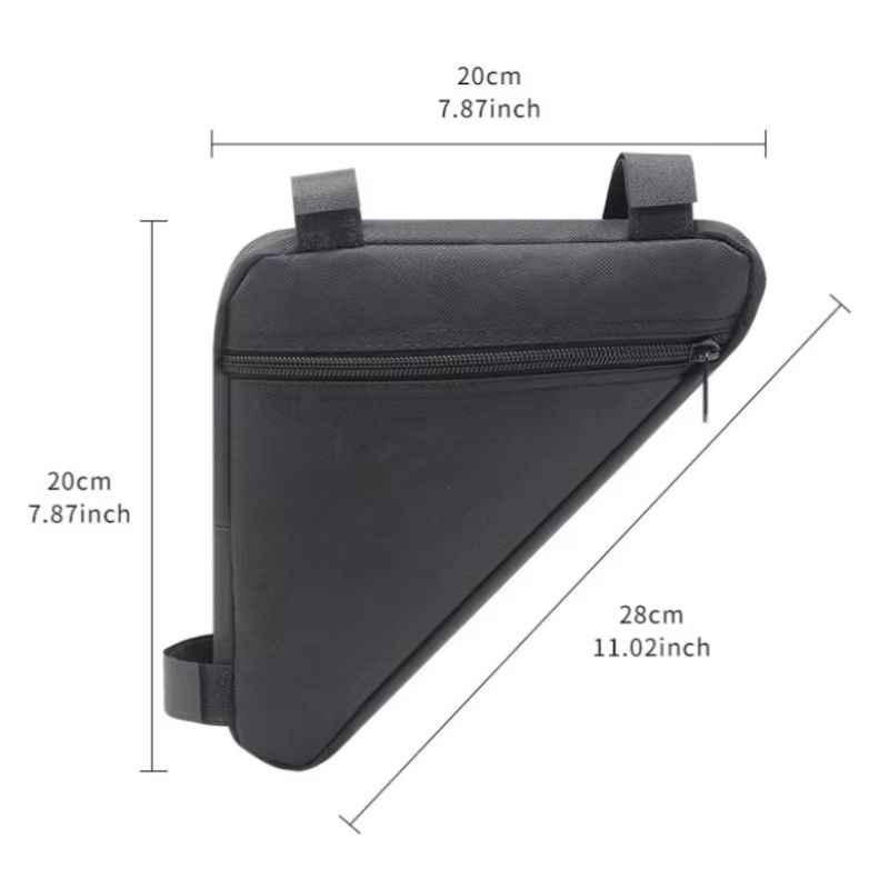 Waterproof Bicycle Triangle Frame Bag for Cycling Storage - Front Frame Handlebar Accessory