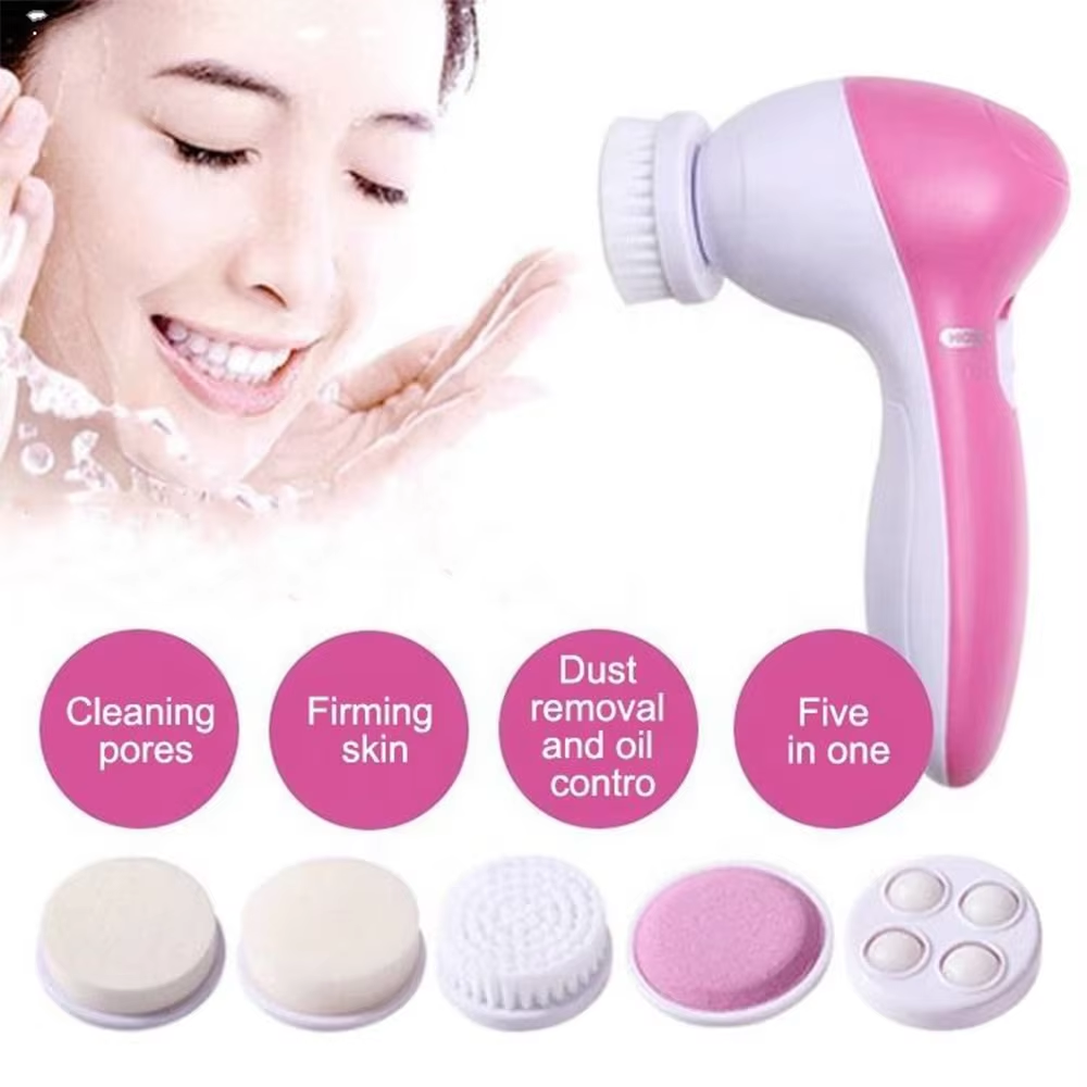 Electric Facial Cleansing Brush for Deep Pore Care and Gentle Massage