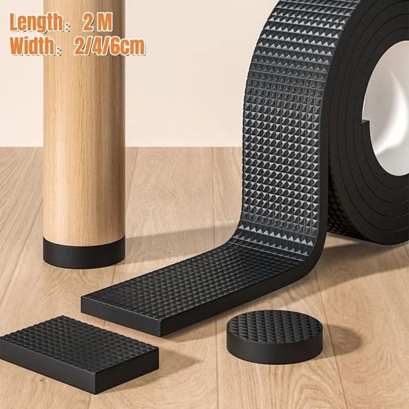 DIY Anti Slip Furniture Pads Self Adhesive Non Slip Mute Mats Table Chair Foot Protection Pad