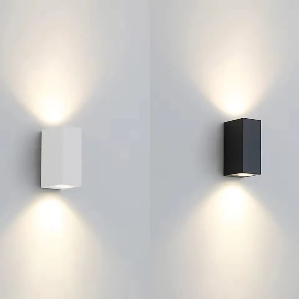 Elegant Outdoor GU10 Up & Down Wall Light – IP65 Waterproof LED Lighting for Garden, Porch & Indoor Walls