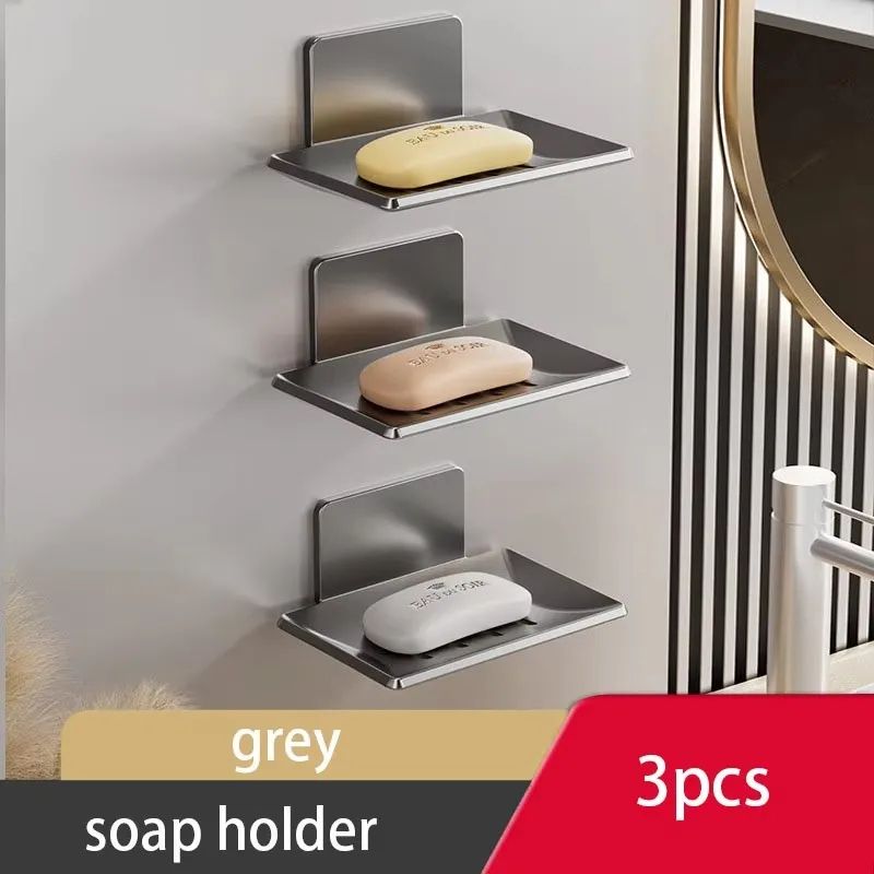 Wall Mounted Aluminum Bathroom Soap Dish
