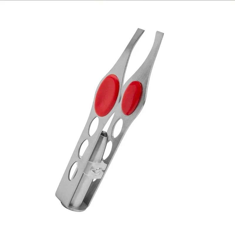 Precision LED Light Eyebrow Tweezer | Stainless Steel Smart Design Grooming Tool