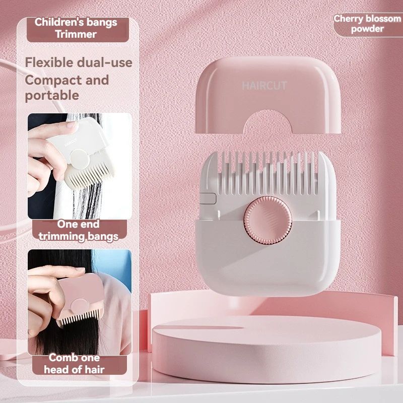 2-in-1 Baby Haircut and Bangs Trimmer Comb