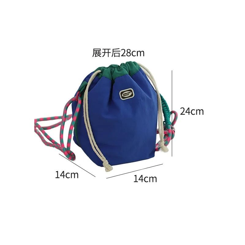 Waterproof Mirrorless Camera Bag Nylon Drawstring Crossbody