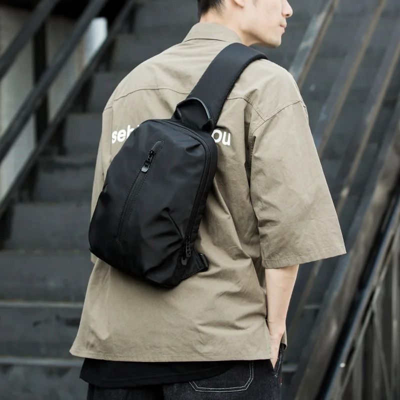 Waterproof Nylon Crossbody Sling Bag