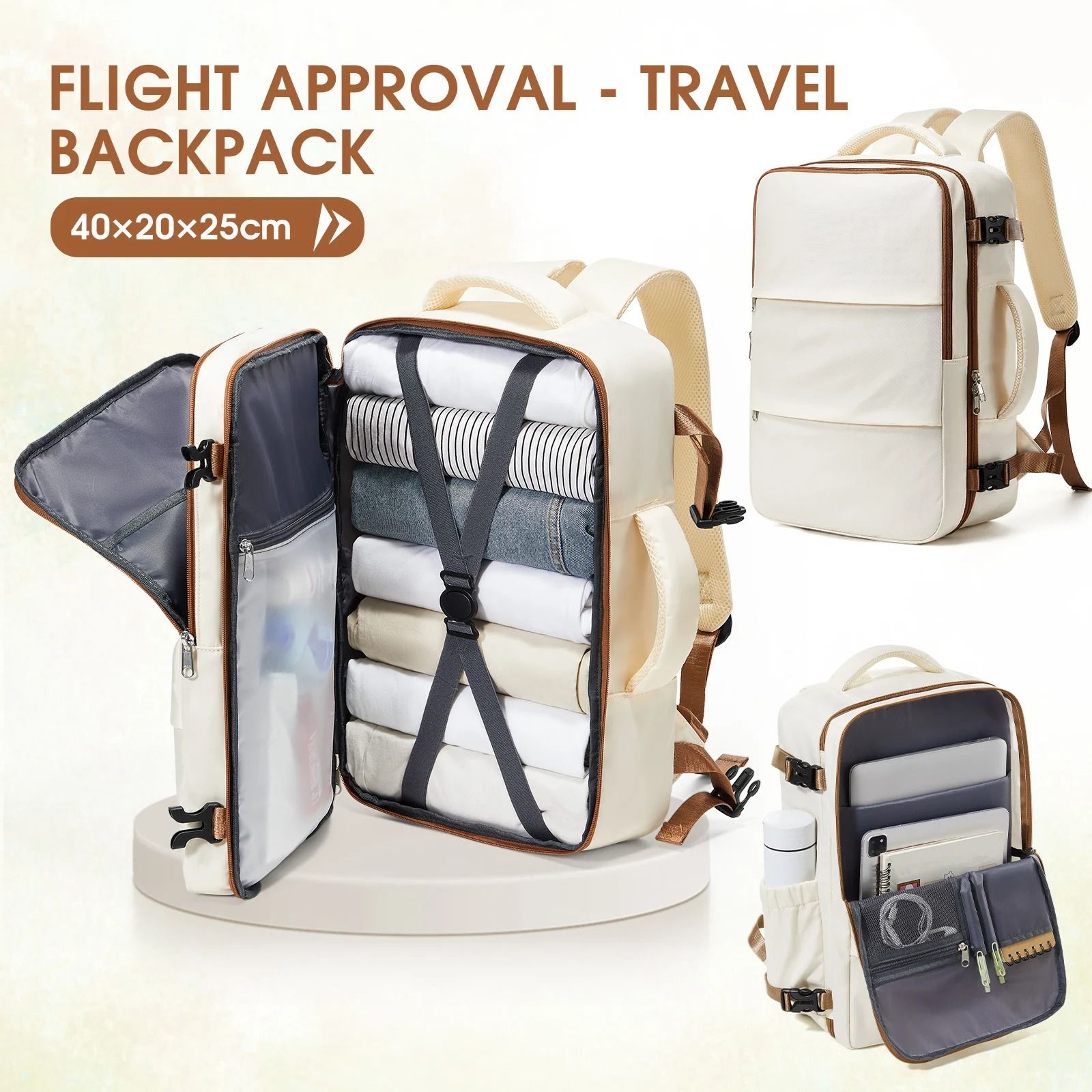 Waterproof Travel Laptop Backpack