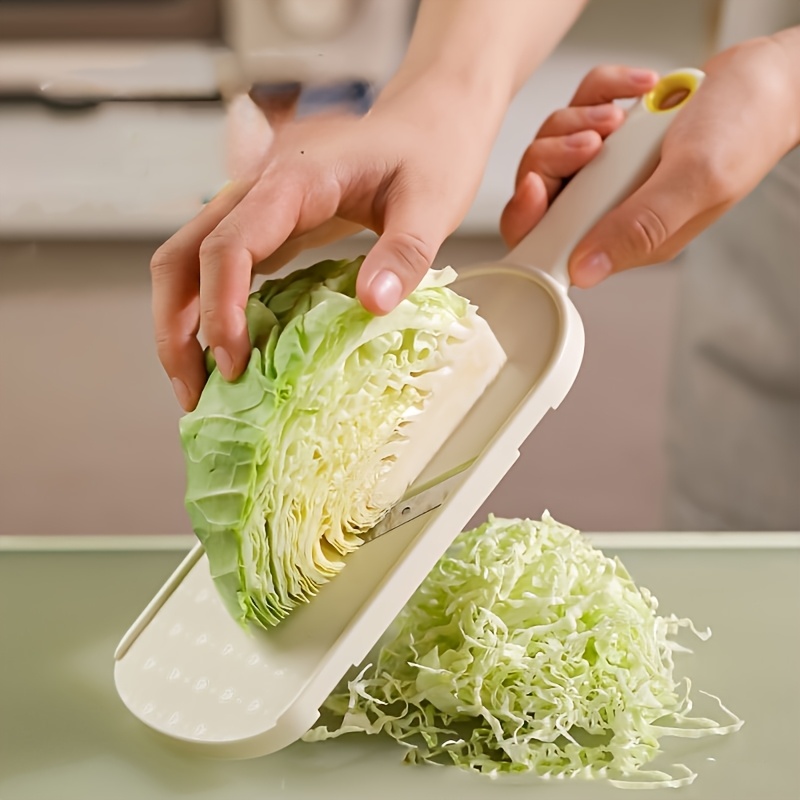 Ultra-Fine Cabbage Grater & Vegetable Slicing Tool for Salads, Potatoes, Onions & More