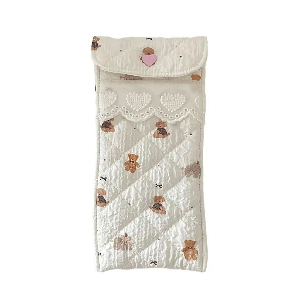 Cute Cartoon Soft Glasses Case