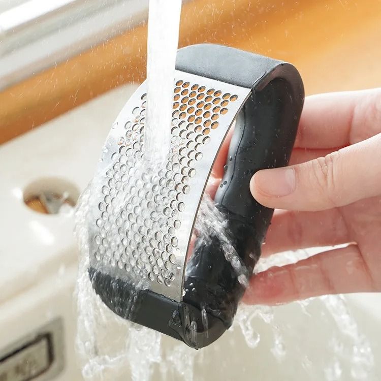 Stainless Steel Rocking Garlic Press