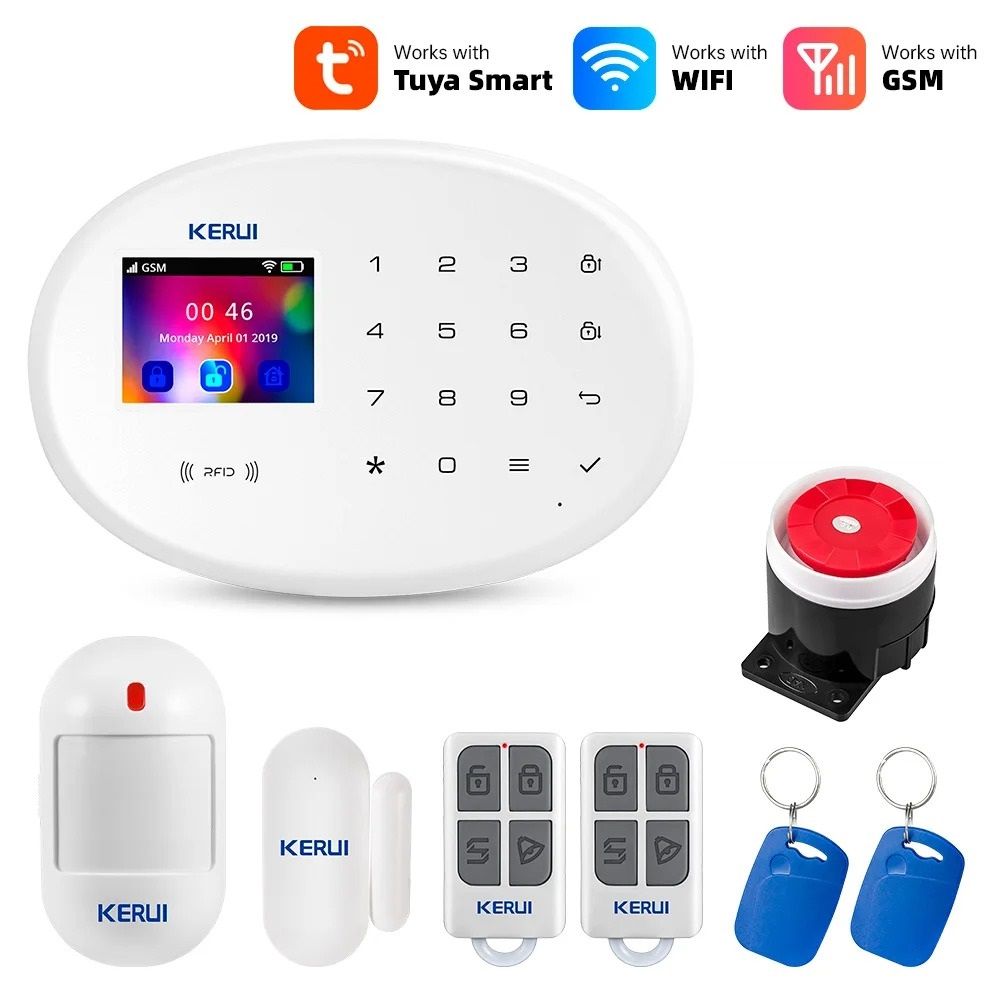 Professional WiFi & GSM Smart Security Command Center
