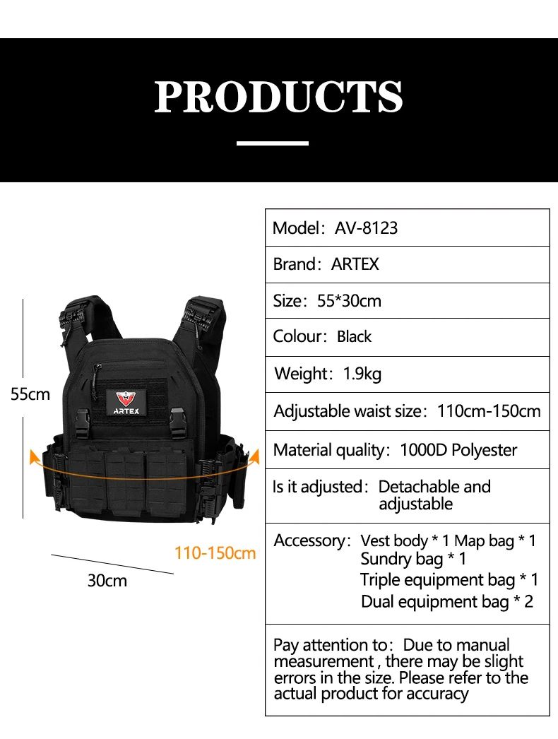 Ranger Green Tactical Plate Carrier Vest