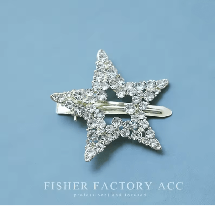 StarGlimmer Rhinestone Hair Clip