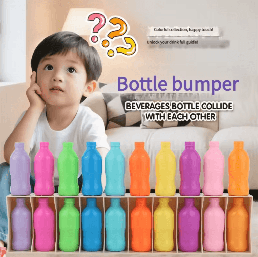 20 Piece Guessing Bottle Memory Matching Game for Kids and Family Play
