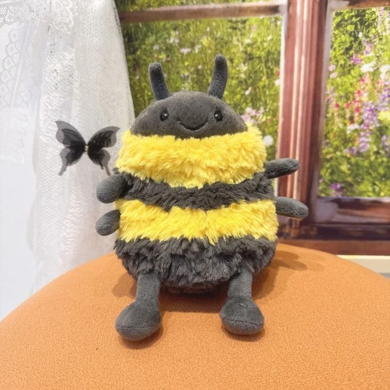 Albee Bee Spring Plush Toy Super Soft Cuddly Elephant 16 cm