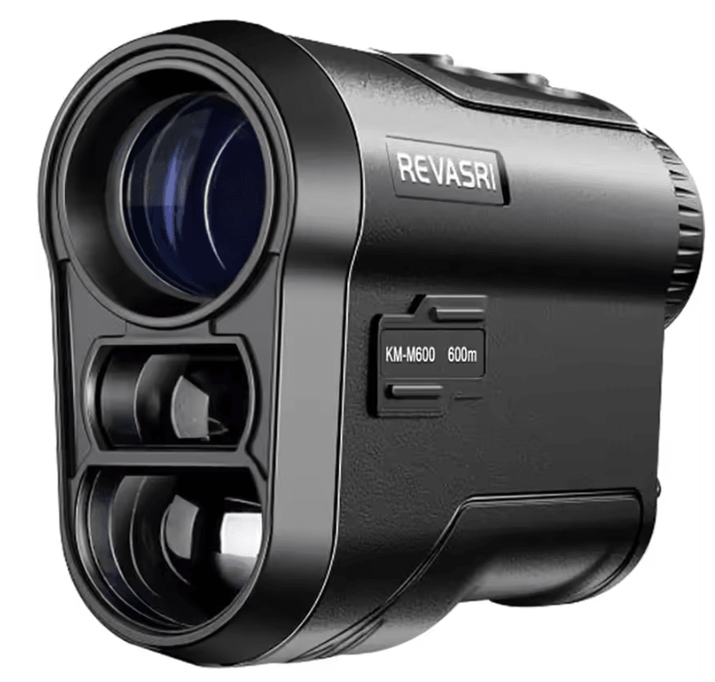 Golf Laser Rangefinder with Slope Compensation and Flagpole Lock Vibration