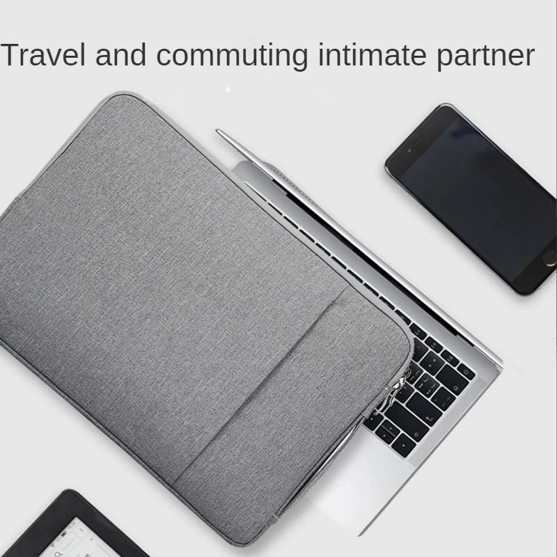 Shockproof Tablet Sleeve Carrying Case with Zipper Pockets