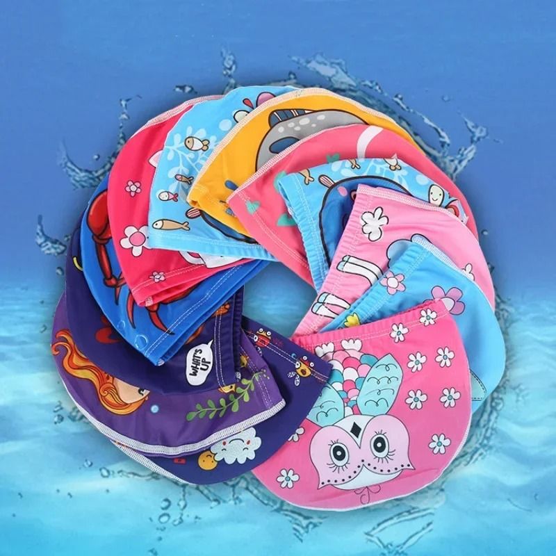 Hydro-Kinetic Childrens Swim Cap – Premium PU Waterproof Ear Protection