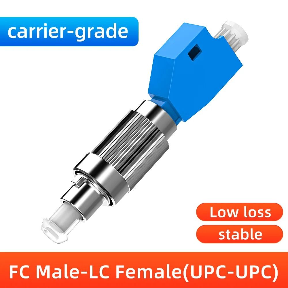 Fiber Optic Male to Female Hybrid Adapter