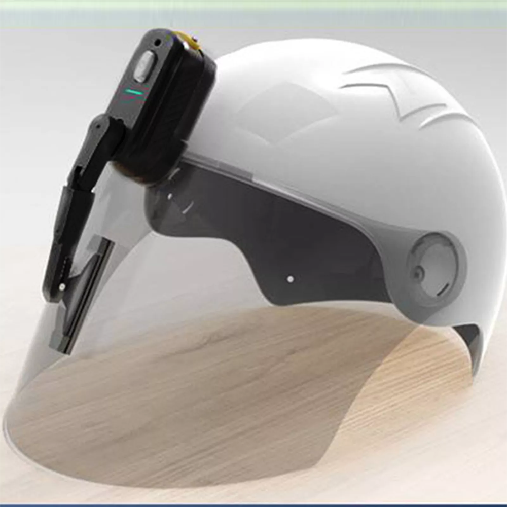Wipsor Snap-On Electric Wiper For Motorcycle Helmets
