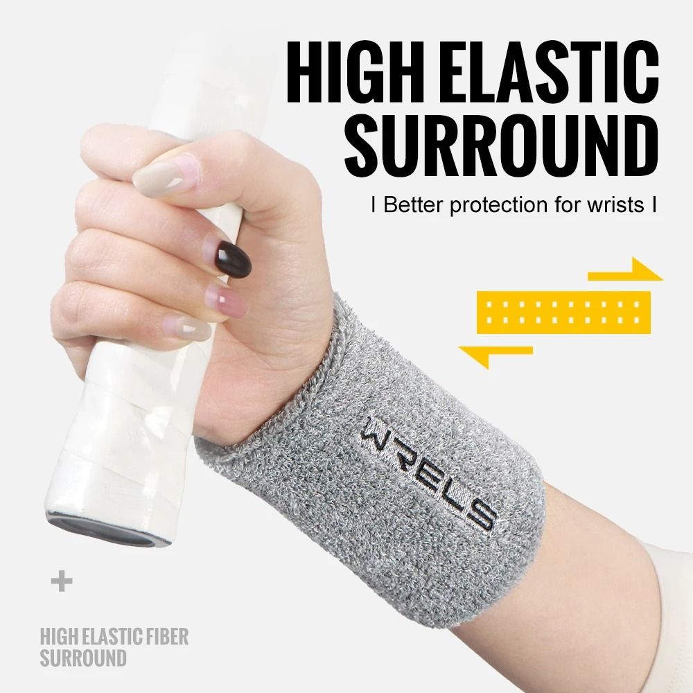 Absorbent Stretchable Wristbands For Fitness And Sports