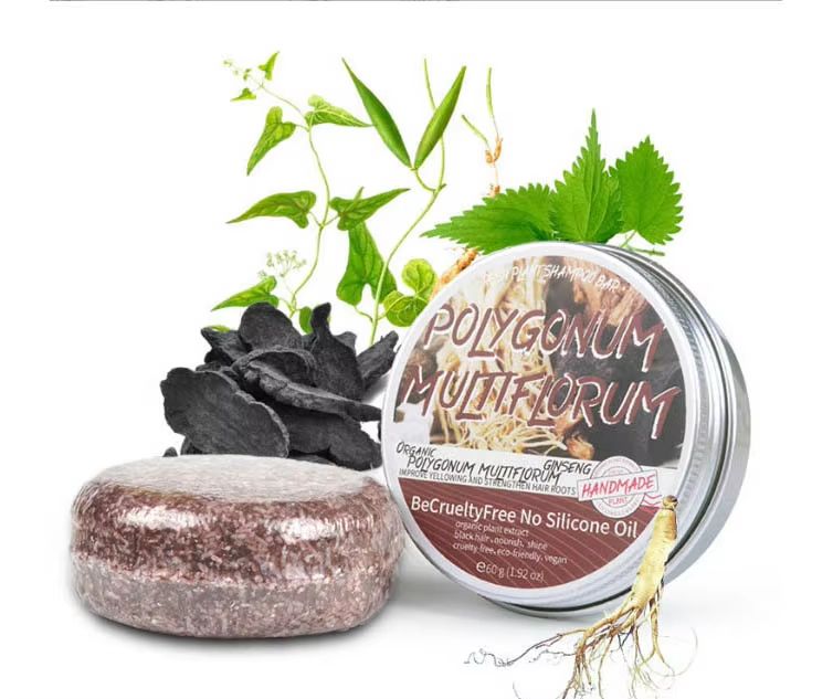 PureHerb Ginger-Polygonum & Lavender Hair & Body Soap-Bar – Cold-Processed Plant Treatment