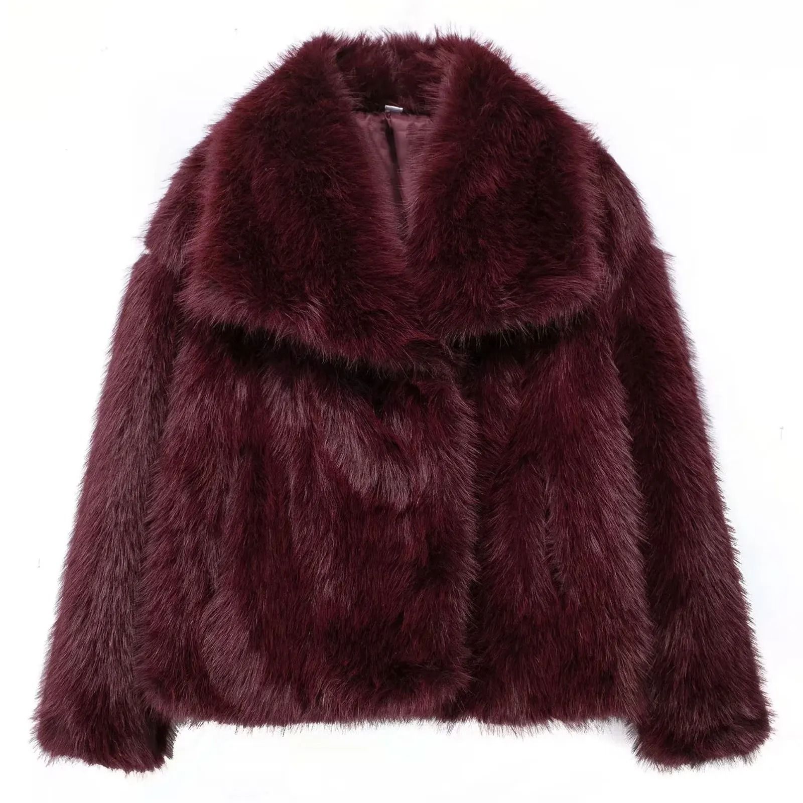 HH Elegant Faux Fur Outerwear System | Premium High-Street Fluffy Lapel Jacket & Thermal Fashion Infrastructure