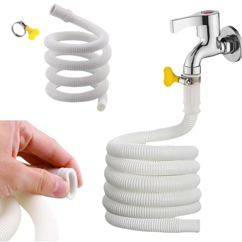 Flexible Drain Hose Extension Pipe for Washing Machine Air Conditioner and Sink