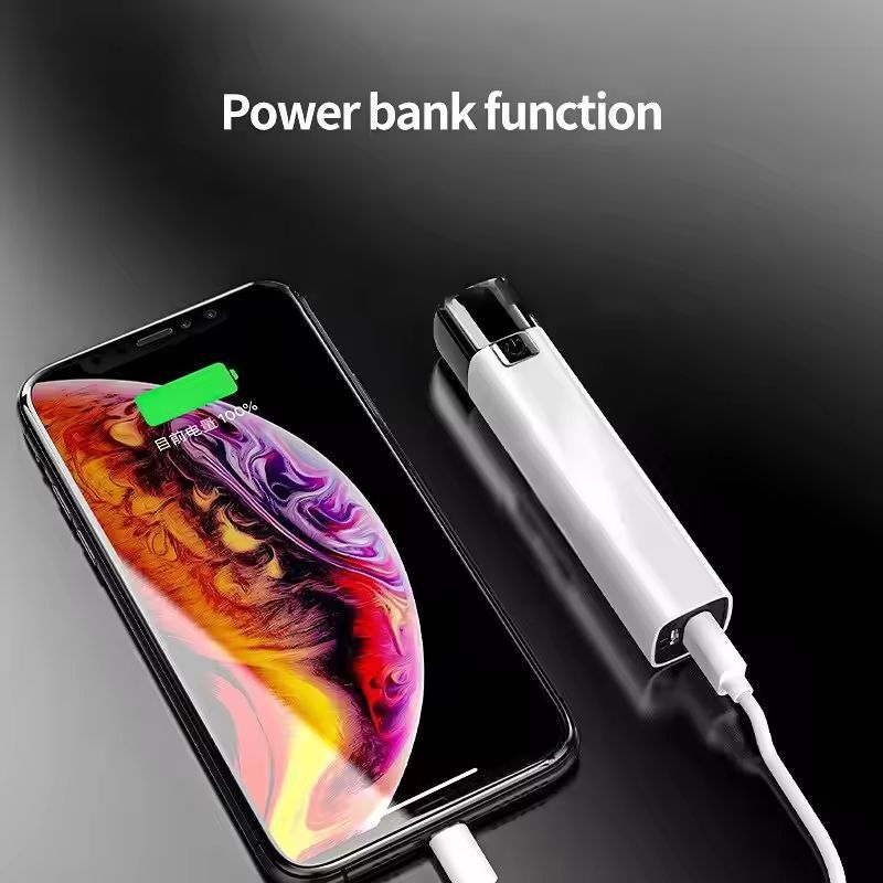 UltraBright 2-in-1 Tactical LED Flashlight & Power Bank