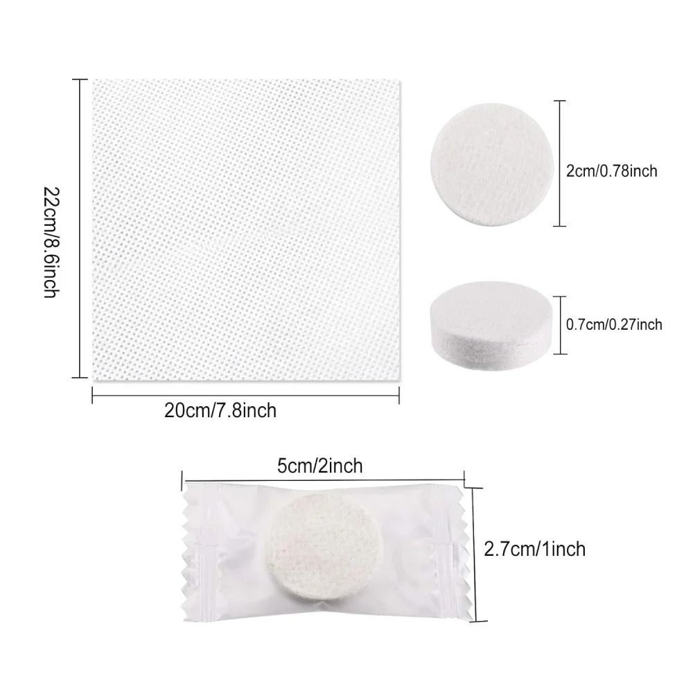 Premium Compressed Cotton Face Towels – Ultra-Portable Mini Wet Wipes for Travel, Home & Outdoors
