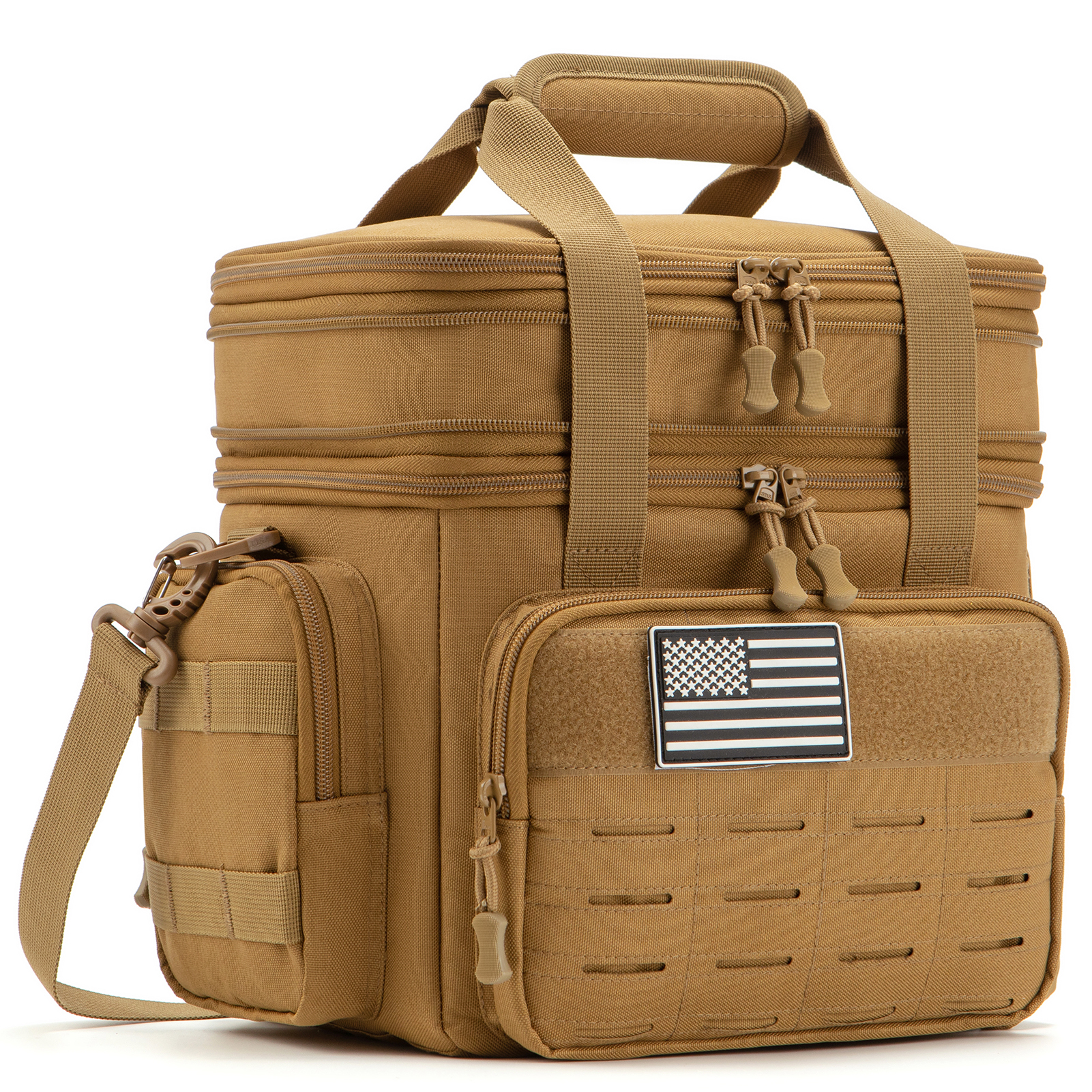 Heavy Duty Tactical Lunch Bag Insulated Cooler Bag for Men Leakproof Outdoor & Work Meal Box