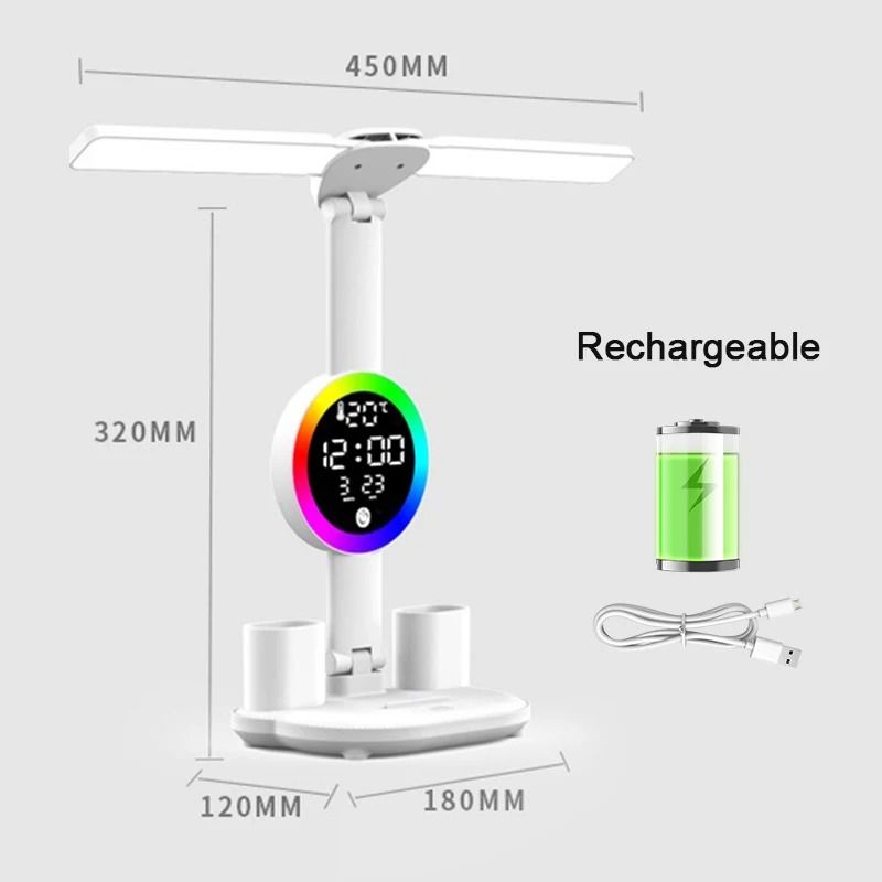 Rechargeable Multifunction LED Study Lamp