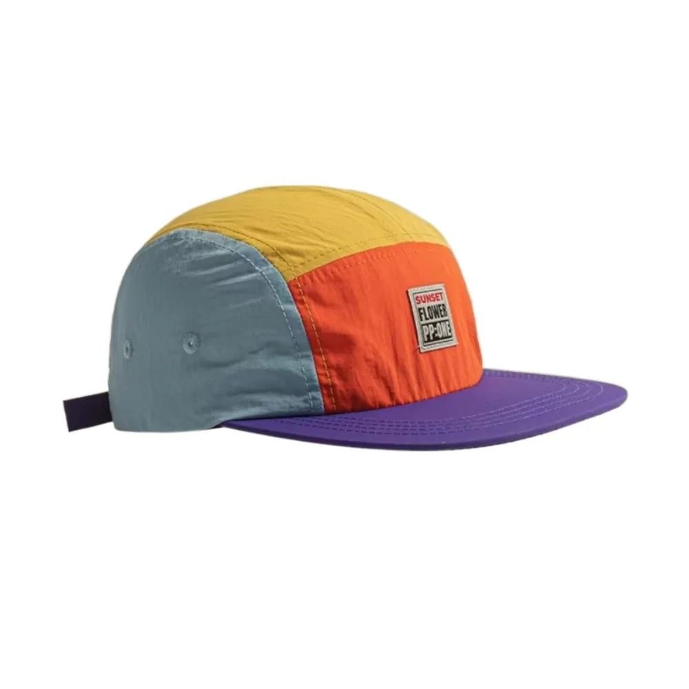 Retro Japanese Hip-Hop Cap – 5-Panel Flat Brimmed Baseball Hat – High-Yield Lifestyle Interaction Hub