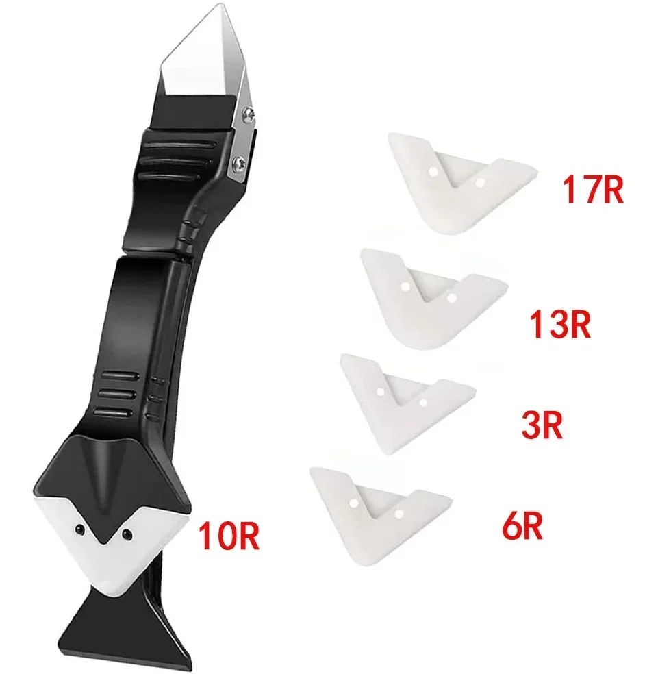 SealPro 5-in-1 Silicone Caulking Tool Kit – Sealant Remover and Grout Finishing Set