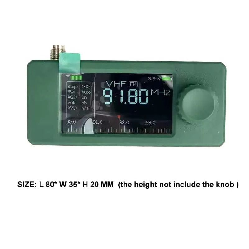 Pocket All Band Radio Receiver With Amplified Audio