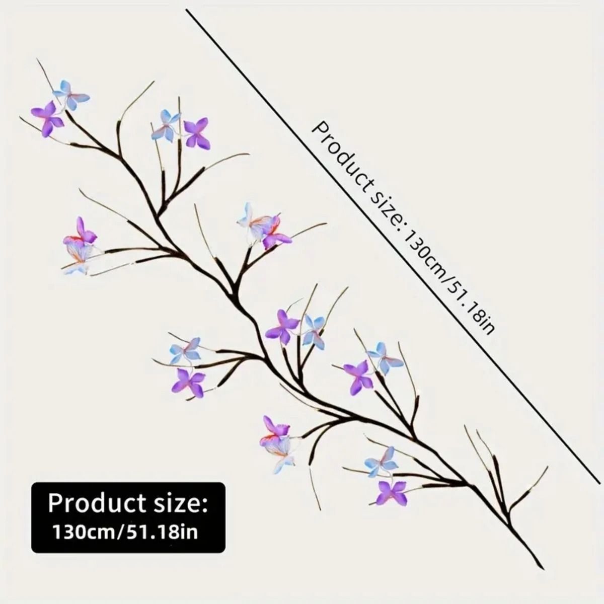 30LED Enchanted Willow Vine Light with Butterfly