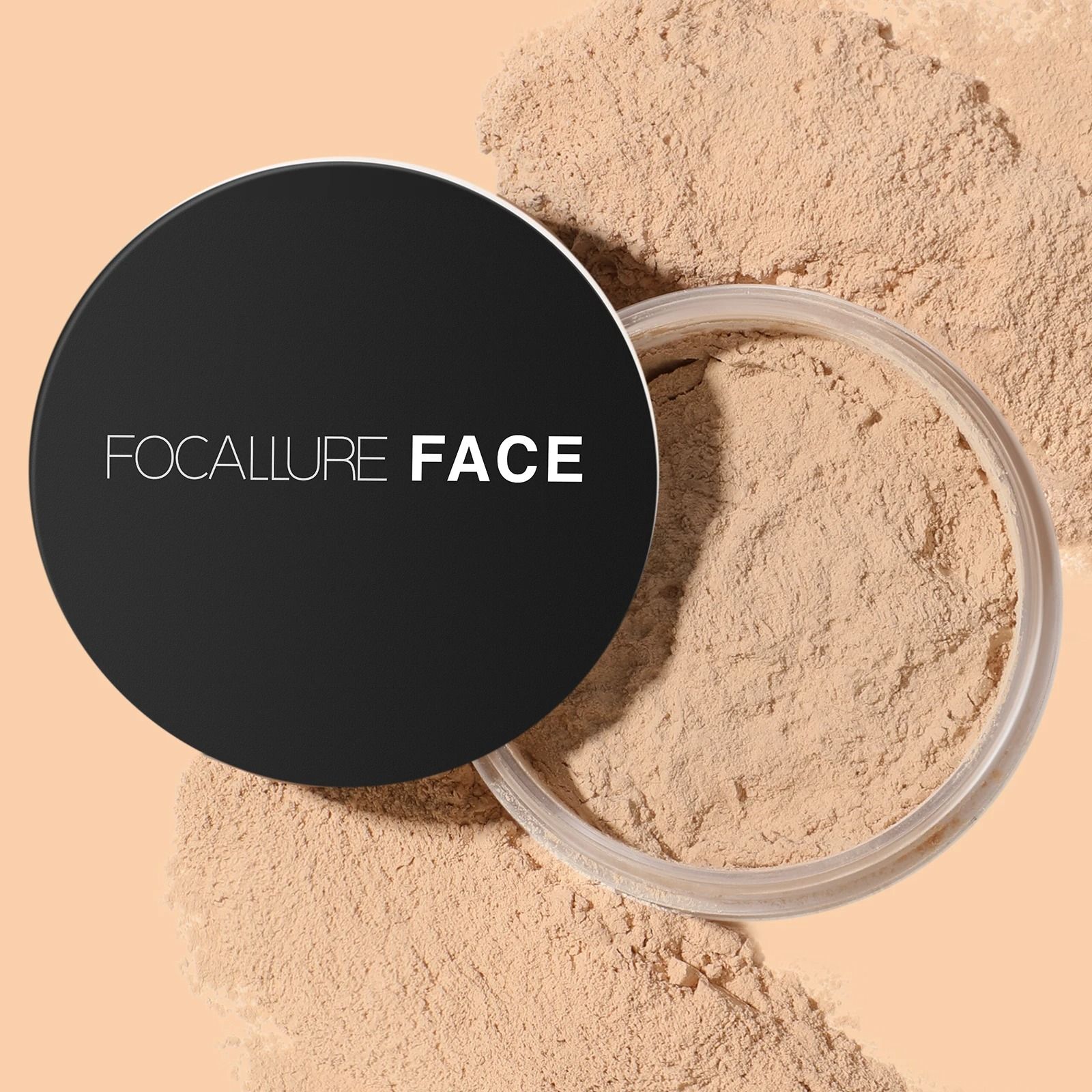 Focallure Invisible Finish Loose Setting Powder Translucent Oil Control Face Powder