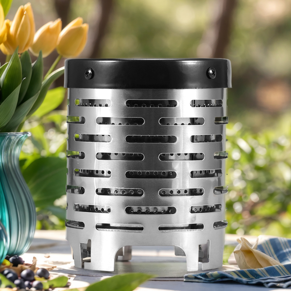 Mini Gas Heater Stove Portable Stainless Steel Warmer for Outdoor Camping