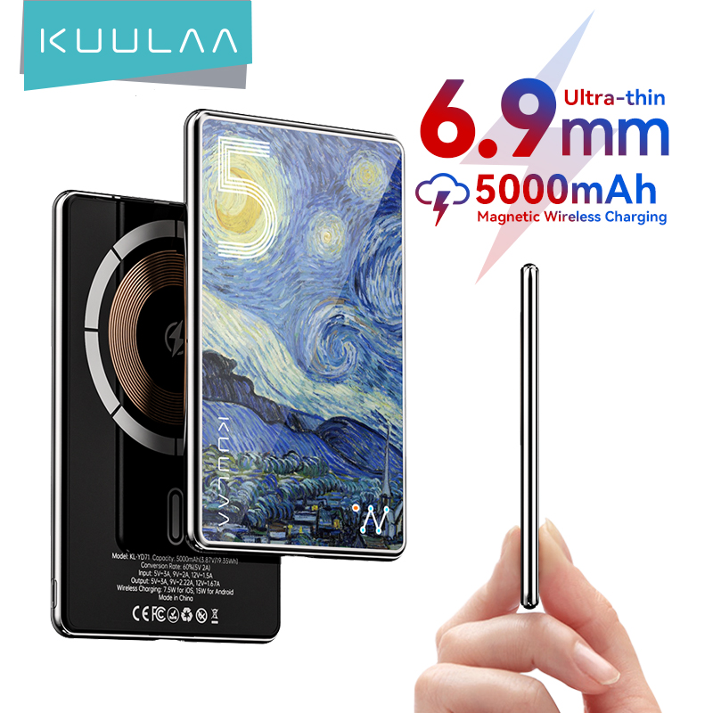 Wireless Magnetic Power Bank with Fast Charging