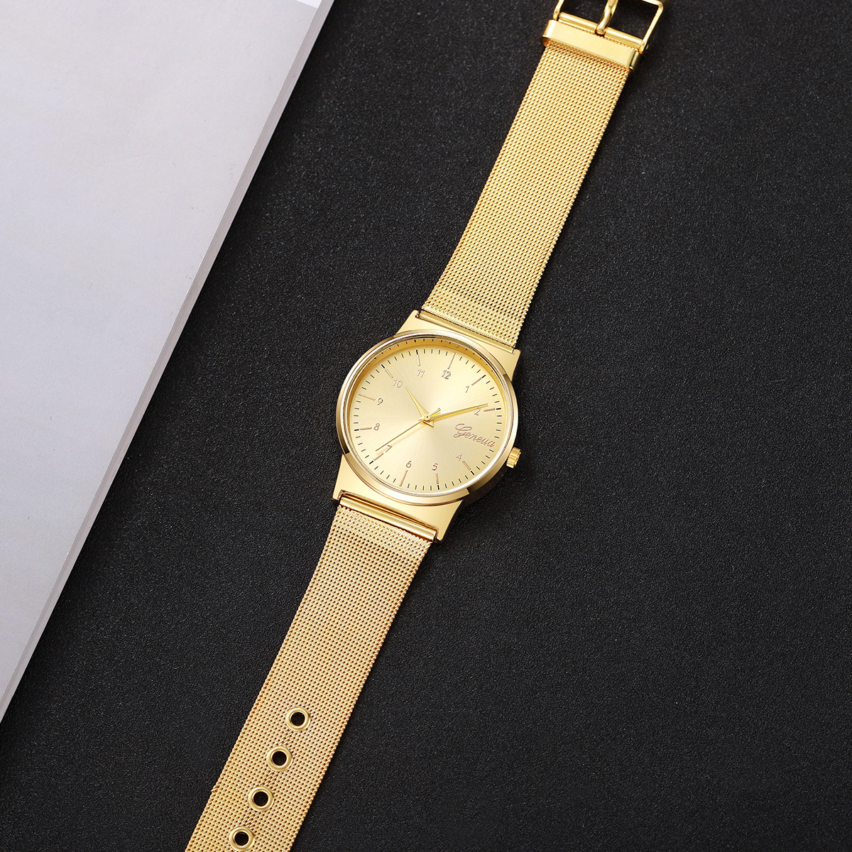 Ladies Quartz Watch, Luxury Mesh Band, Fashion Women Watches, Girls Clock