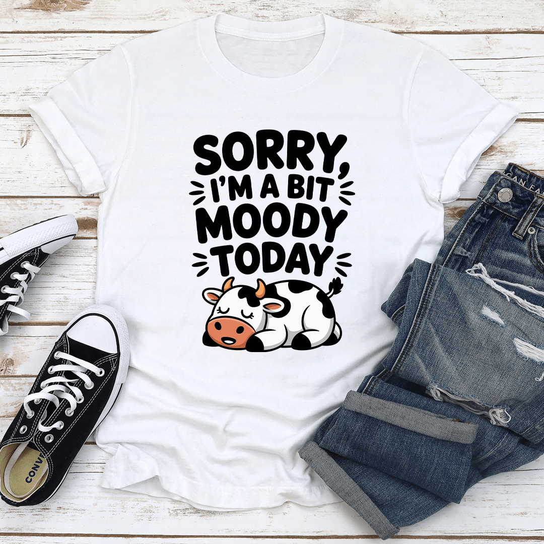 Sorry I'm A Bit Moody Today Tee