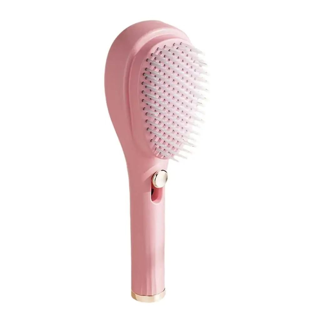 Self Cleaning Hairbrush with Scalp Massage Anti Static Retractable Hair Comb