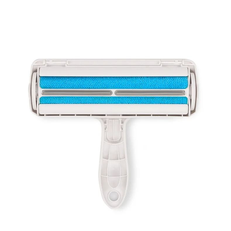 Pet Hair Remover Roller with Self Cleaning Base