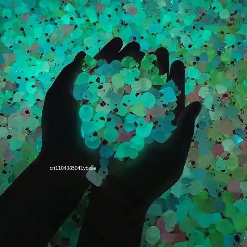 Glow in the Dark Mini Duck Figurines