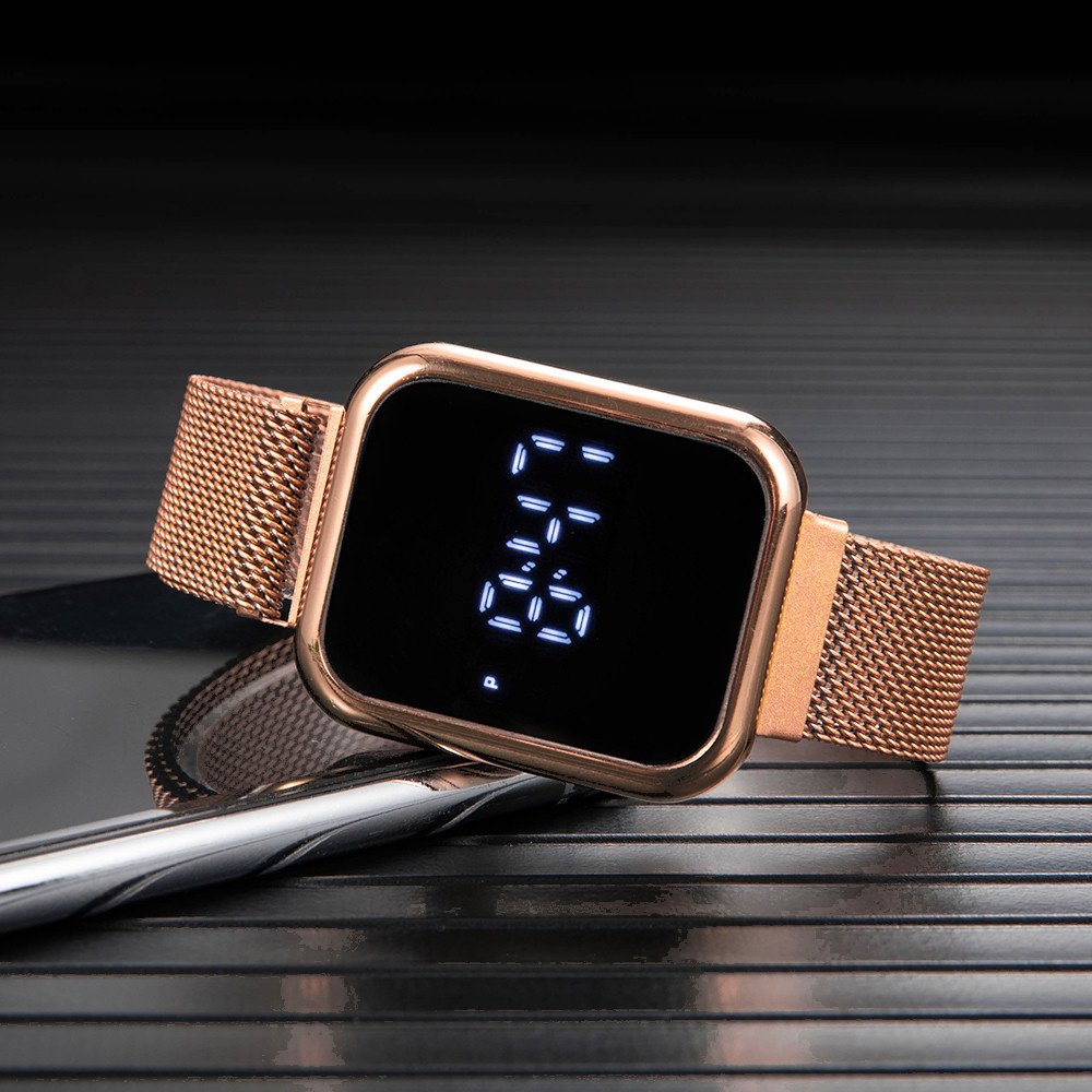 Ladies Wristwatches Digital Watches, New Digital Lover Watch for Men and Women, LED Electronic Clock