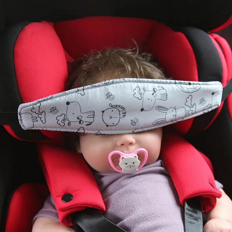 Adjustable Baby Head Support Belt, Car Seat Head Support, Sleep Positioner Baby Safety Pillow