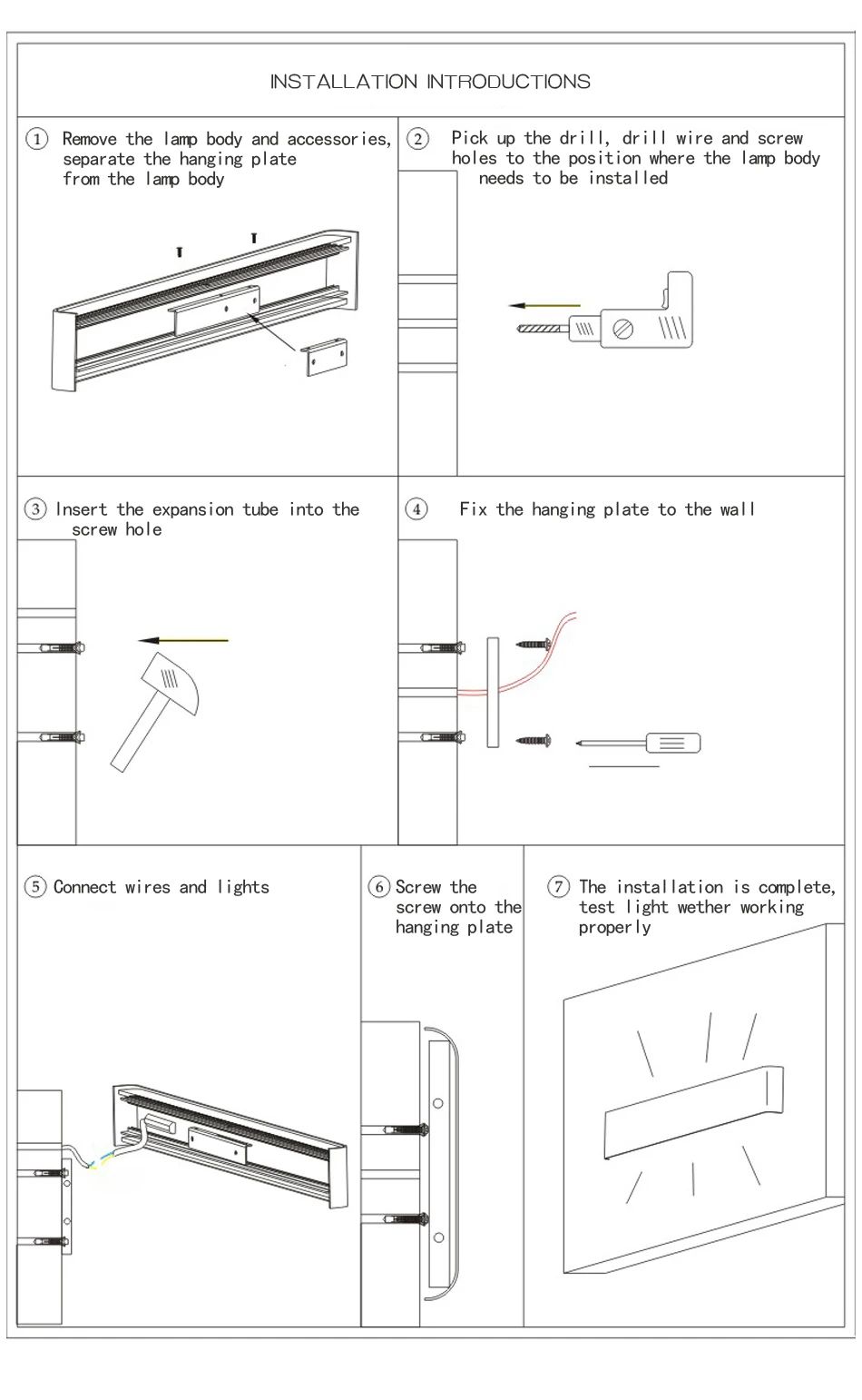Modern Dimmable LED Wall Lamp