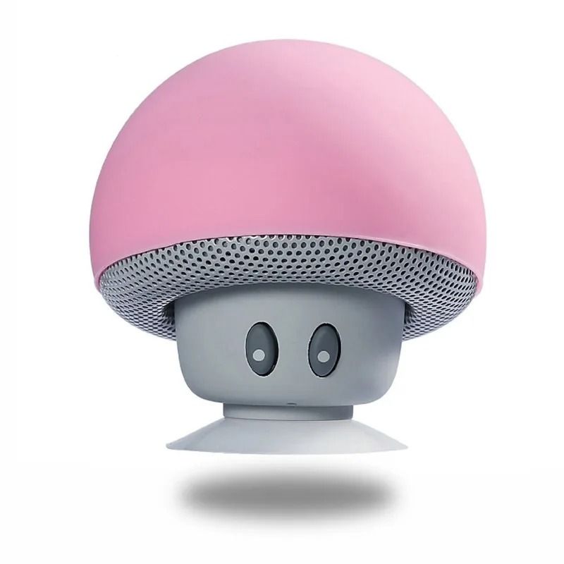 Mini Wireless Bluetooth Speaker with Suction Cup, Subwoofer, and Hands-Free Calling