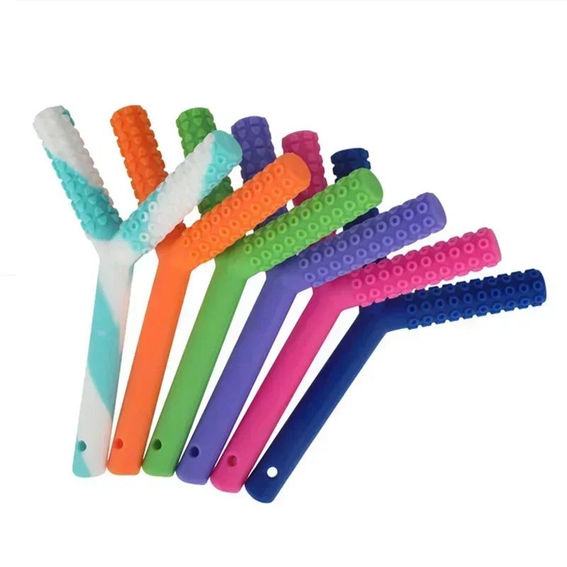 Kids Chewing Tube Speech Therapy Tool – Sensory Oral Motor Training & Teeth Massager for Autism