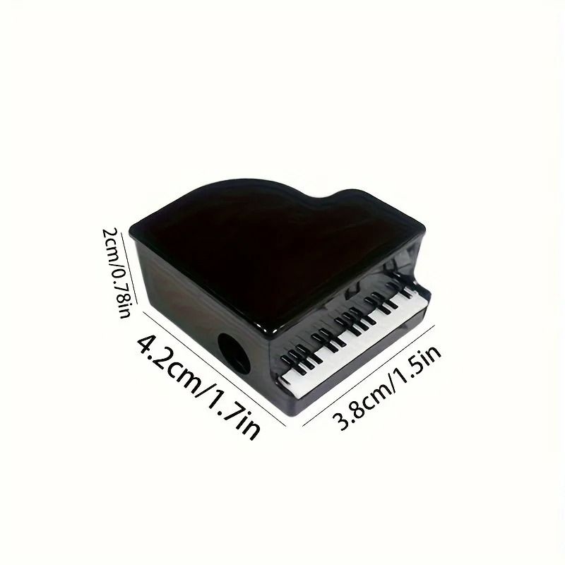 Piano Shaped Pencil Sharpener and Creative Music Stationery Hardware