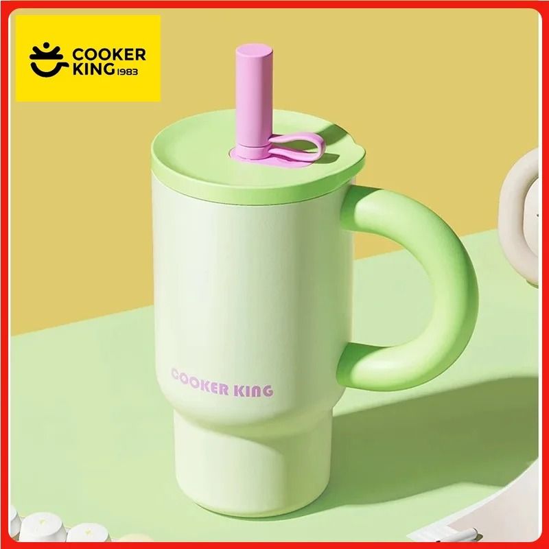 COOKER KING 810ml Large Capacity Thermal Tumbler – Premium 316 Stainless Steel Insulated Ice Cup